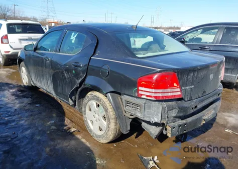 2010 Dodge Avenger Sxt из США, поврежденный, VIN 1B3CC4FB5AN204111